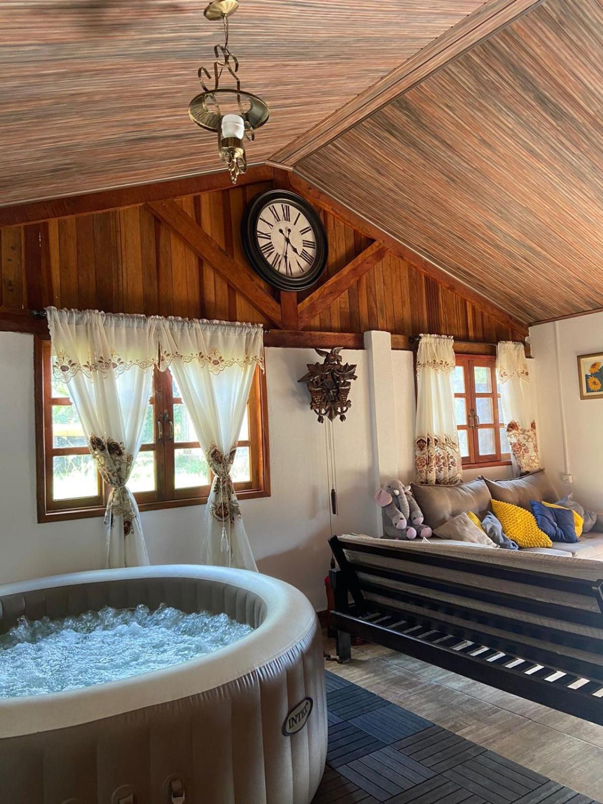 Cabana Com Jacuzzi Em Guararema Ngoại thất bức ảnh